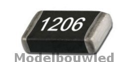 12E SMD WEERSTAND 1206 